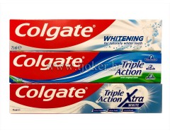 COLGATE TRIPLE,WHITE 75 ML./ 12