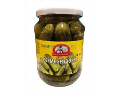 UBORKA 3-6CM CSEMEGE 720ML. ÜVEGES / 8