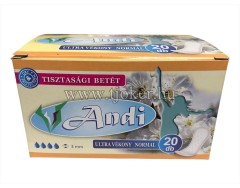 ANDI TISZTASÁGI BETÉT 20DB./ 50