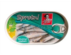 SPROTNI 170GR. MP OLAJBAN TZ. / 15