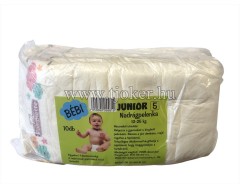 BÉBI JUNIOR PELENKA 10DB. / 16