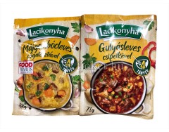 LACIK.GULYÁS,MÁJGOMBÓC LEV.64-71GR/15-18!