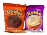 KEMO TÖLTÖTT PISKÓTATEKERCS 45G. / 24