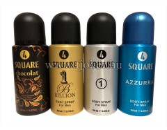 SQUARE FÉRFI DEZODOROK 150ML./ 12
