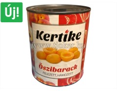 ŐSZIBARACK KONZERV 820GR. KERTIKE / 12