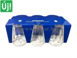 ÜVEGPOHÁR KÁVÉS 6DB-OS 90ML./ 12
