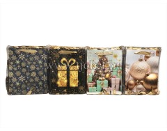 KARÁCSONYI DÍSZTASAK 18X23CM / 12